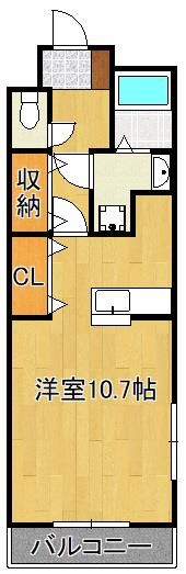 コスモス大里の間取り画像