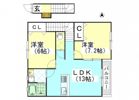 プティシュシュ福富の間取り画像
