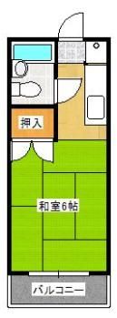 ハイツコワフュールの間取り画像