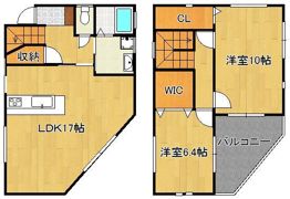 アベイユC棟の間取り画像