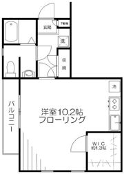 武蔵野テラス南棟の間取り画像