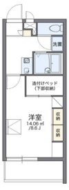 レオパレスFriendsⅡの間取り画像