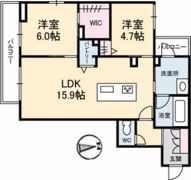 グランドソレイユ A棟の間取り画像