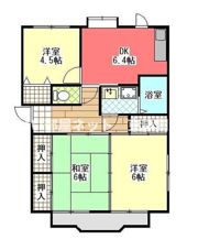 エンゼルハイツ北の間取り画像