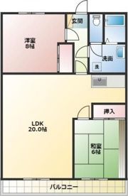 アムラートハウスの間取り画像