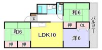 鈴峰ビルの間取り画像