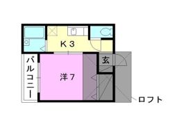コンフォート南吉田の間取り画像