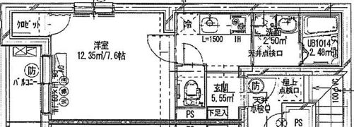 シャルマン ルージュの間取り画像