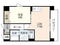 Brilliant Court Kuboiの間取り画像