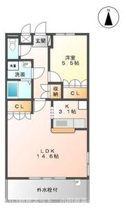 ストラーダⅡの間取り画像