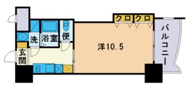 ロイヤル博多駅前の間取り画像