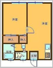 ボナール深谷の間取り画像