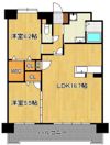 グランヒルズ三萩野の間取り画像