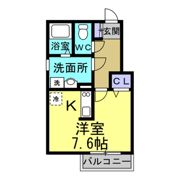ベルセ常滑の間取り画像