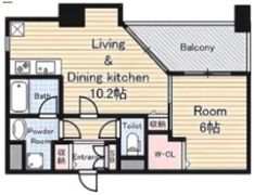 グランヴァン両国Ⅱの間取り画像