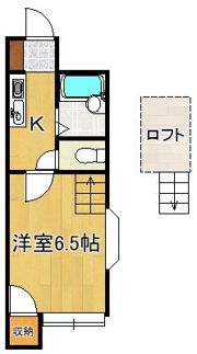 パンシオン森下 A棟の間取り画像