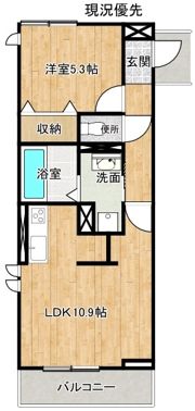 Noce浜乃木の間取り画像