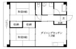 山本マンション（桑原3丁目）の間取り画像