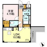ロイヤルパレス市川の間取り画像