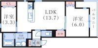 リブレメゾン住吉Ⅰの間取り画像