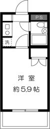 ジョイフル池上の間取り画像