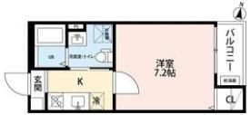 Beatus東別院の間取り画像