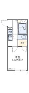 レオパレス武蔵中原の間取り画像