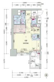 プレサンス上町台リベルテの間取り画像