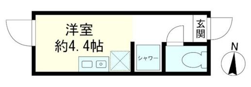 メテオールの間取り画像