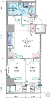 GENOVIA浅草Ⅳskygardenの間取り画像