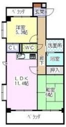 ユニーブル弥富通の間取り画像