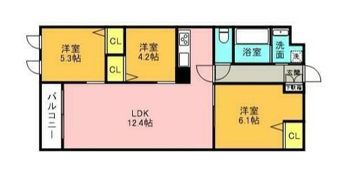 THE BELUGA 世田谷 RESIDENCEの間取り画像