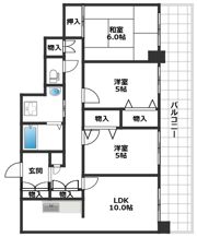 ロイヤルヴィレッジの間取り画像