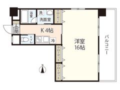 グロリアス十日市の間取り画像