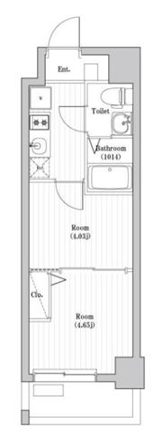 アーバハイツ六町2号館の間取り画像