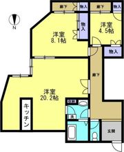 カサデソルの間取り画像