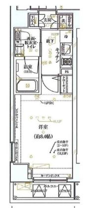 ガリシア新御徒町の間取り画像