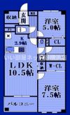 レジディア武蔵小杉の間取り画像