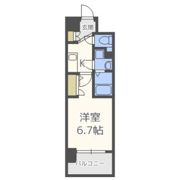 セレニテ心斎橋グランデの間取り画像