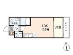 セブンプロート三滝本町の間取り画像