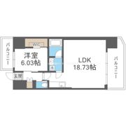 プレジオ新大阪EUROの間取り画像