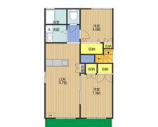 シャルマン原南C棟の間取り画像