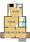 レジデンスTAKAKI B棟の間取り画像