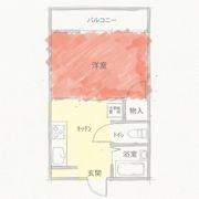 枚方萬里ハイツの間取り画像