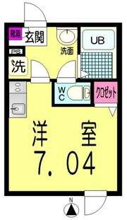 エフプレスト中野弥生町の間取り画像