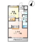 LUCENT HILLⅡの間取り画像