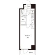 アペルト西新宿の間取り画像