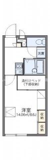 レオパレス富士見の間取り画像