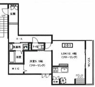 アリビオ桜新町の間取り画像