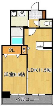 サンシャイン十番館曽根の間取り画像